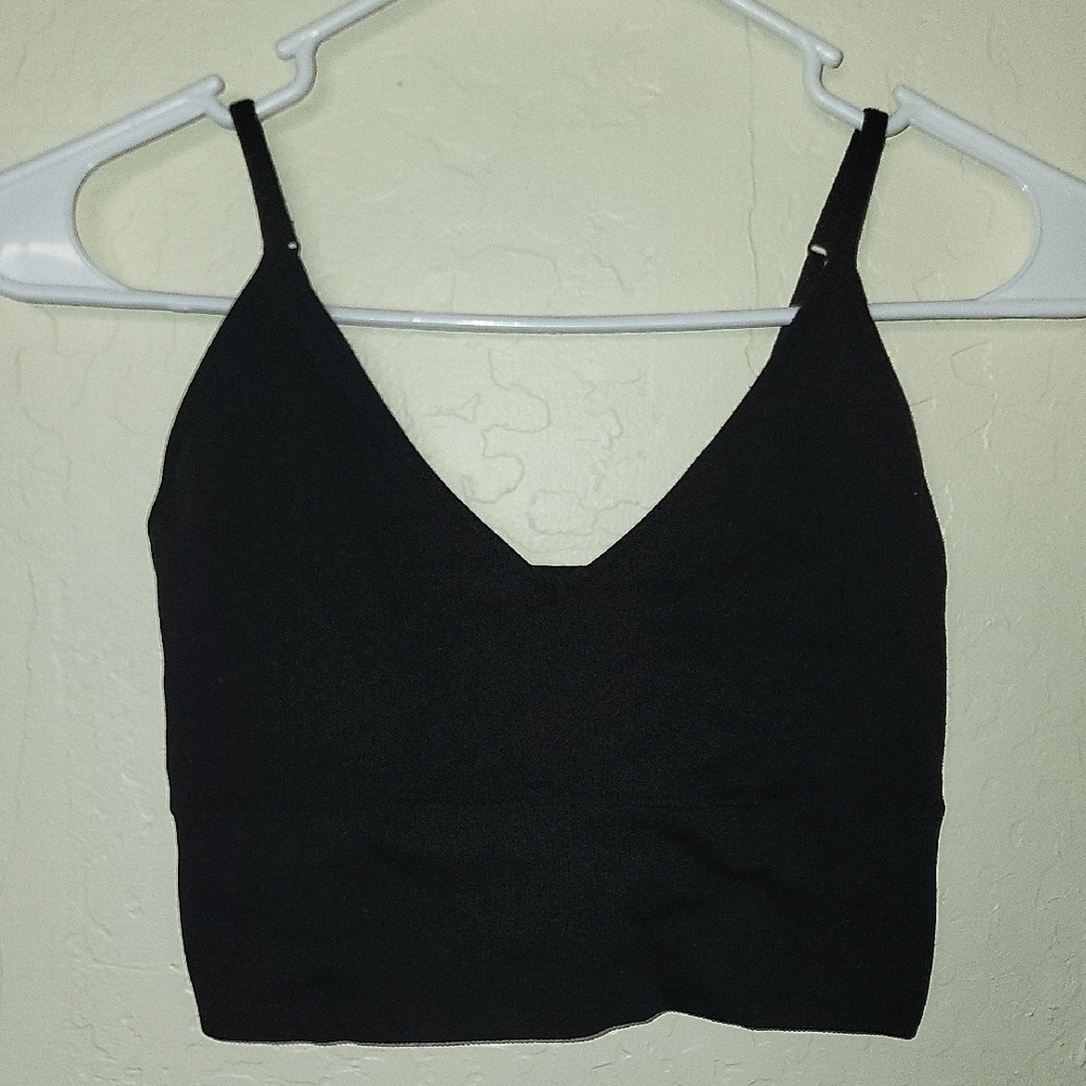 Black Women's Crop Top